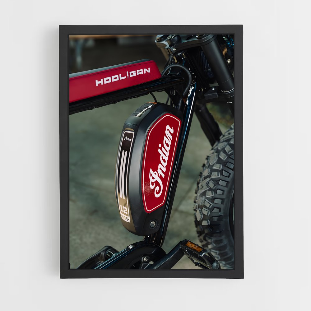 Poster splendide motocyclette indienne – affiche Indian Motorcycle (vue 2)